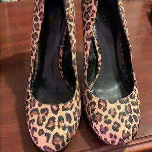 Jessica Simpson Leopard Heels